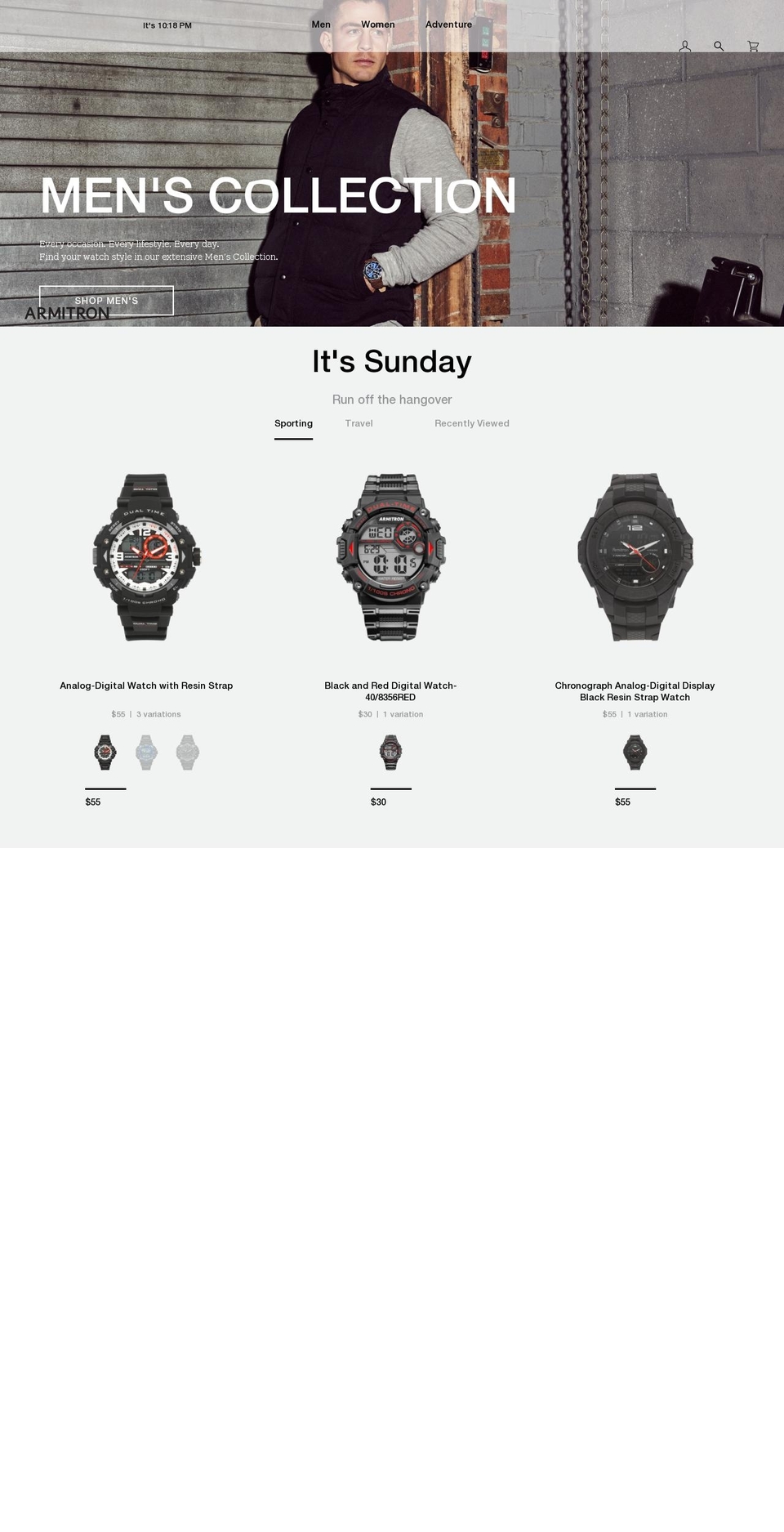 nowwatch.net shopify website screenshot