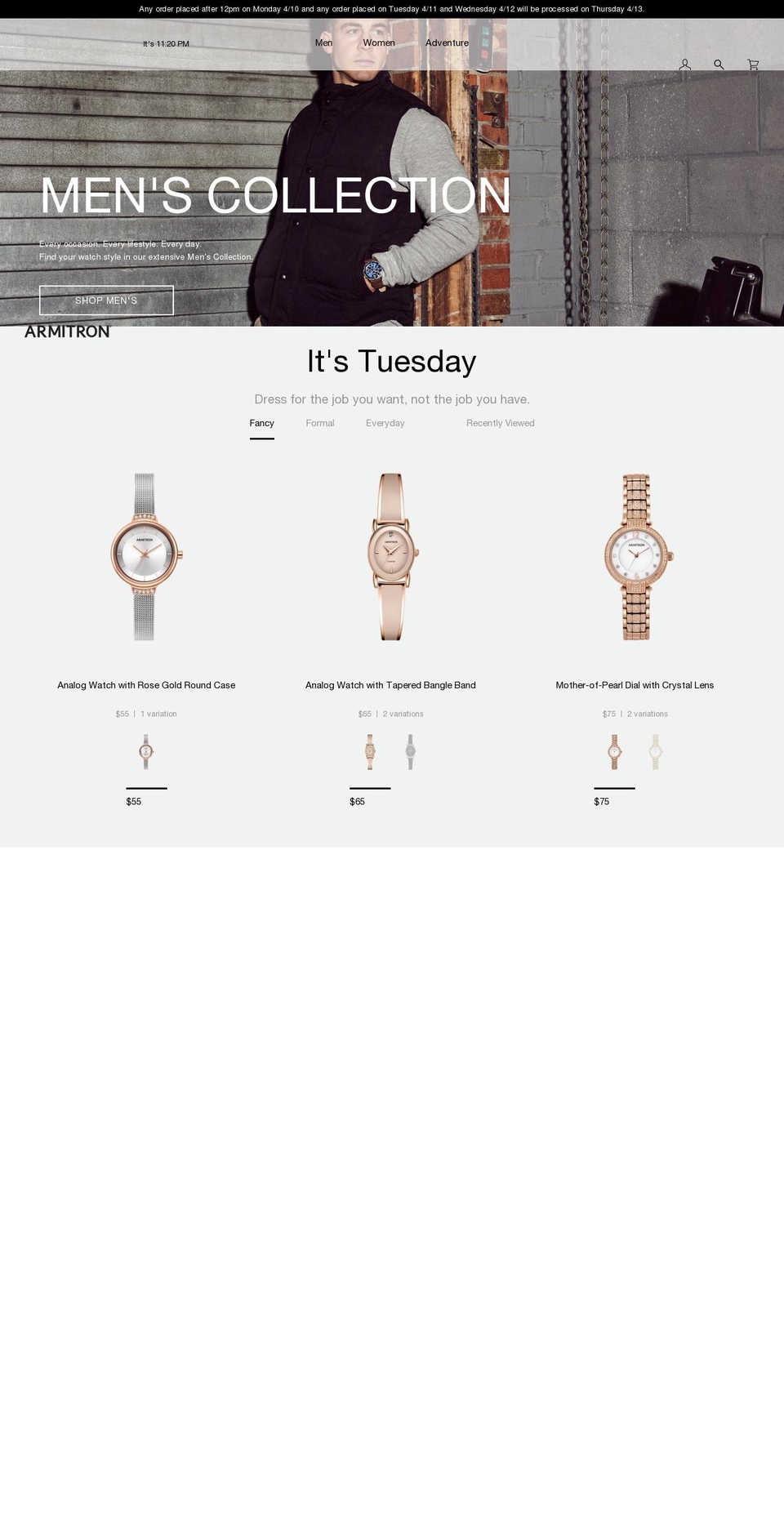 nowwatch.us shopify website screenshot