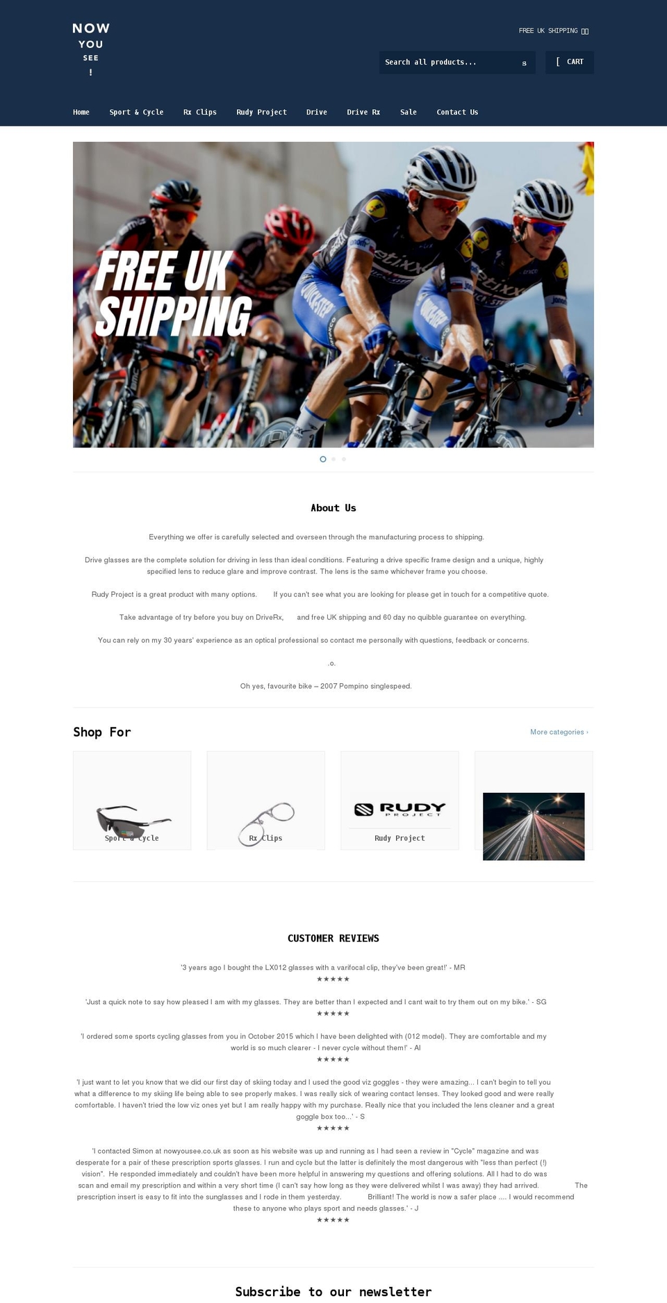 nowyousee.co.uk shopify website screenshot