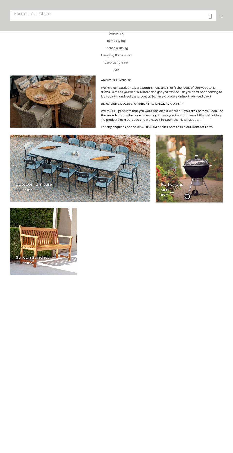 noyces.co.uk shopify website screenshot