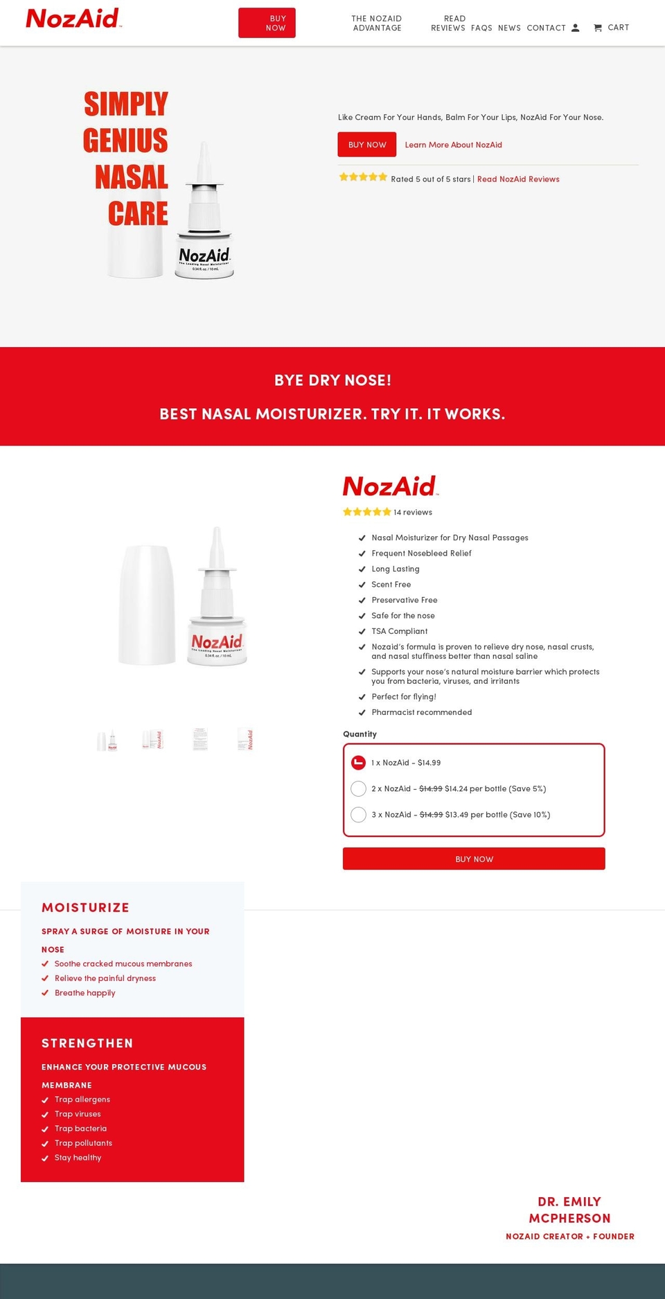 nozaid.com — Shopify storefront screenshot
