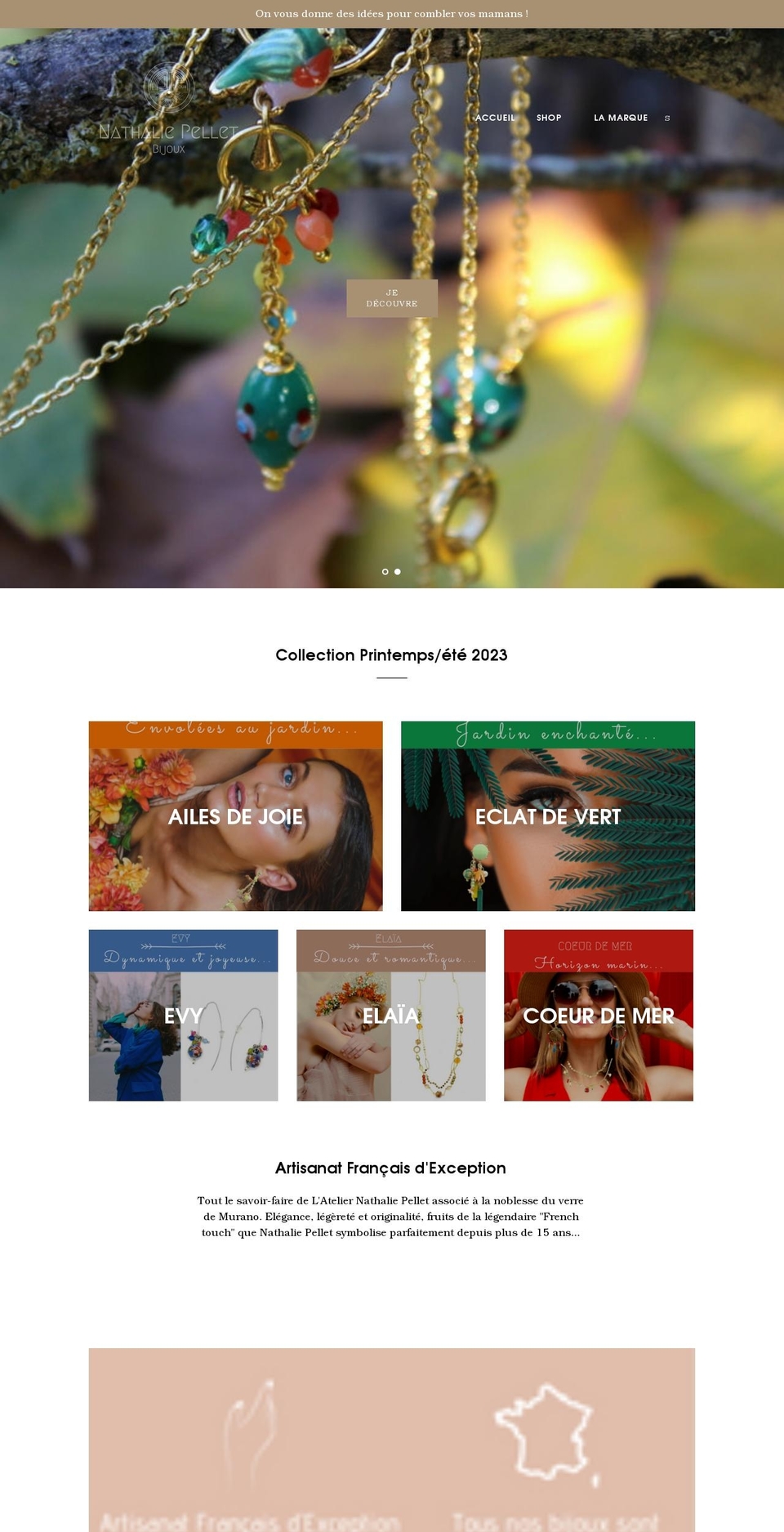 npbijoux.com — Shopify storefront screenshot