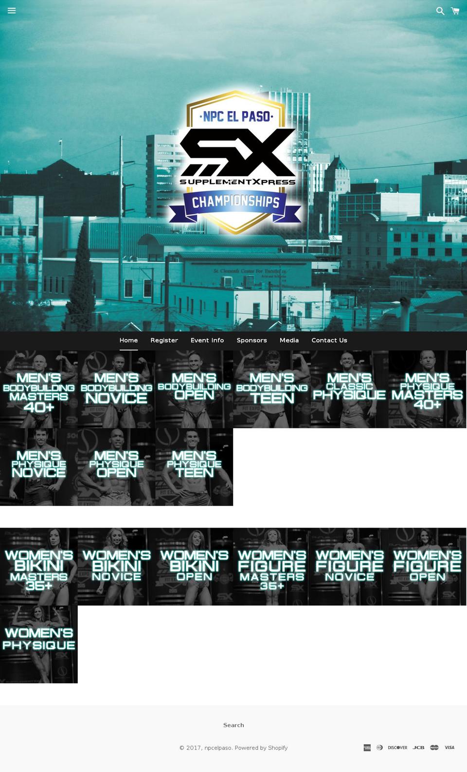 npcelpaso.com shopify website screenshot