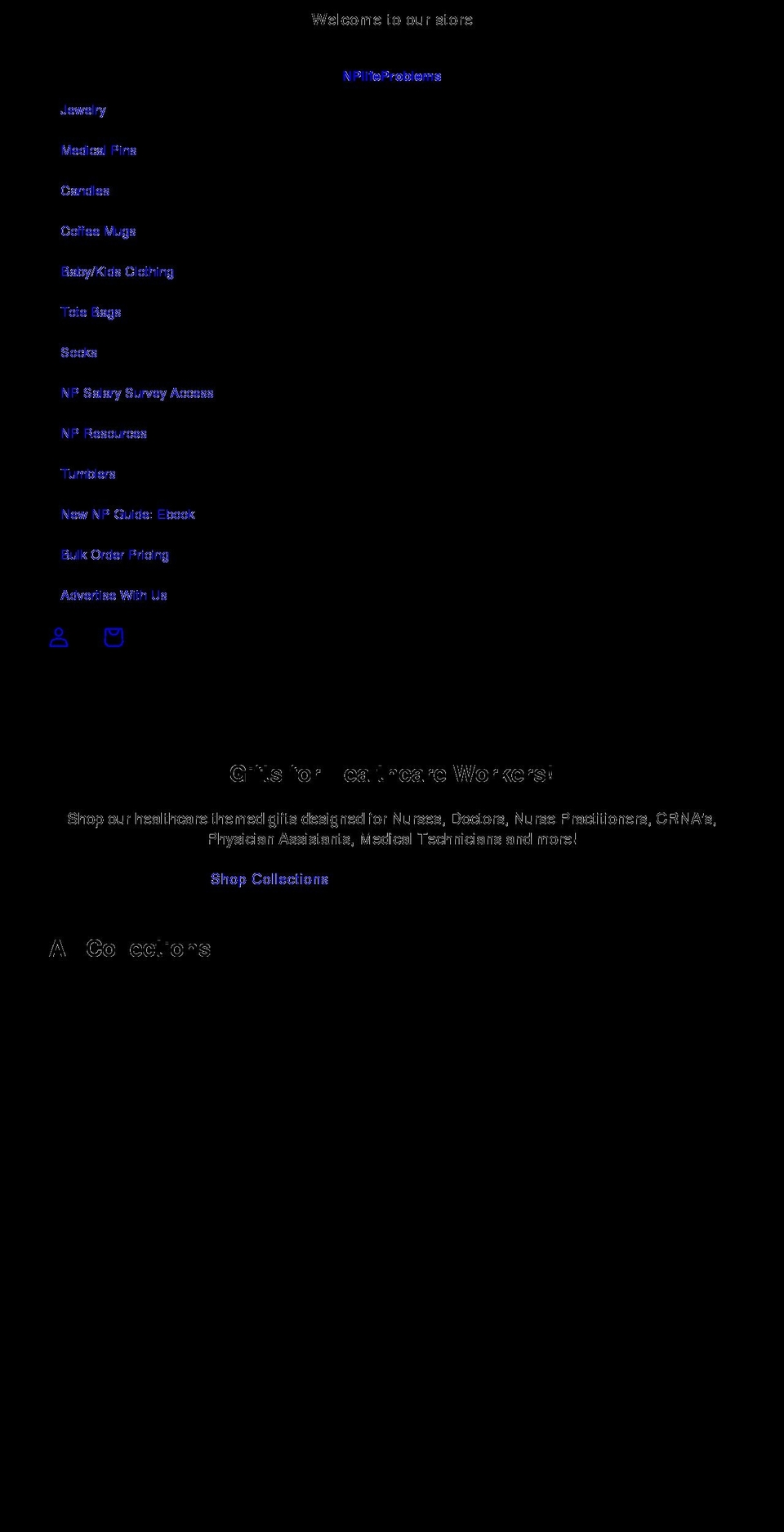 nplifeproblems.com shopify website screenshot