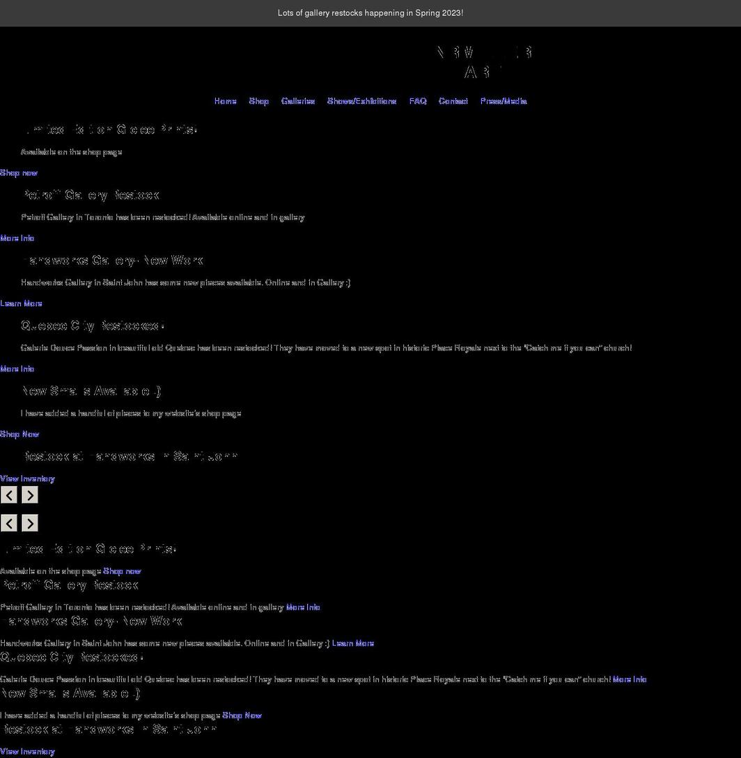 nrmiller.com shopify website screenshot