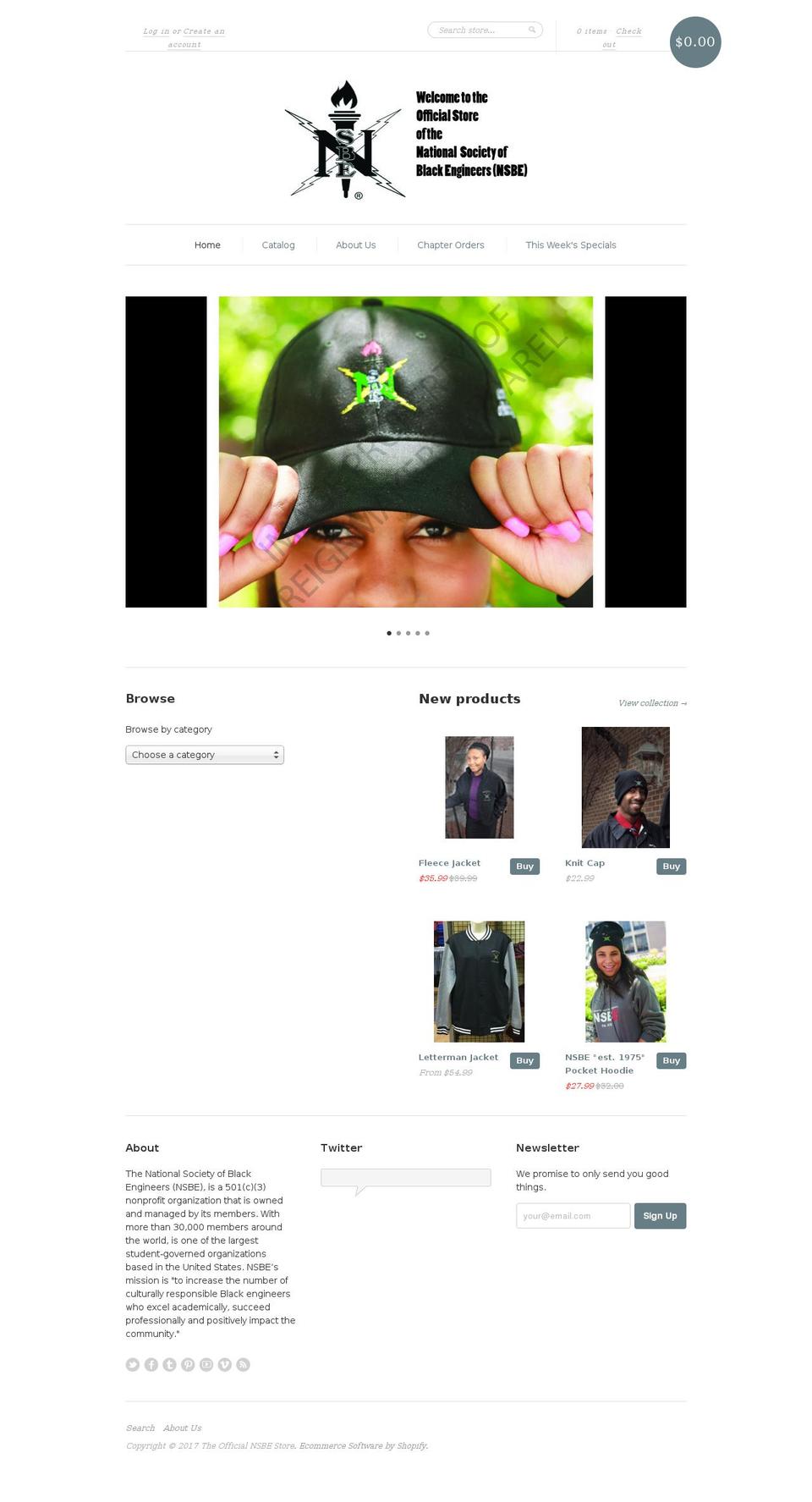new-standard Shopify theme site example nsbestore.com