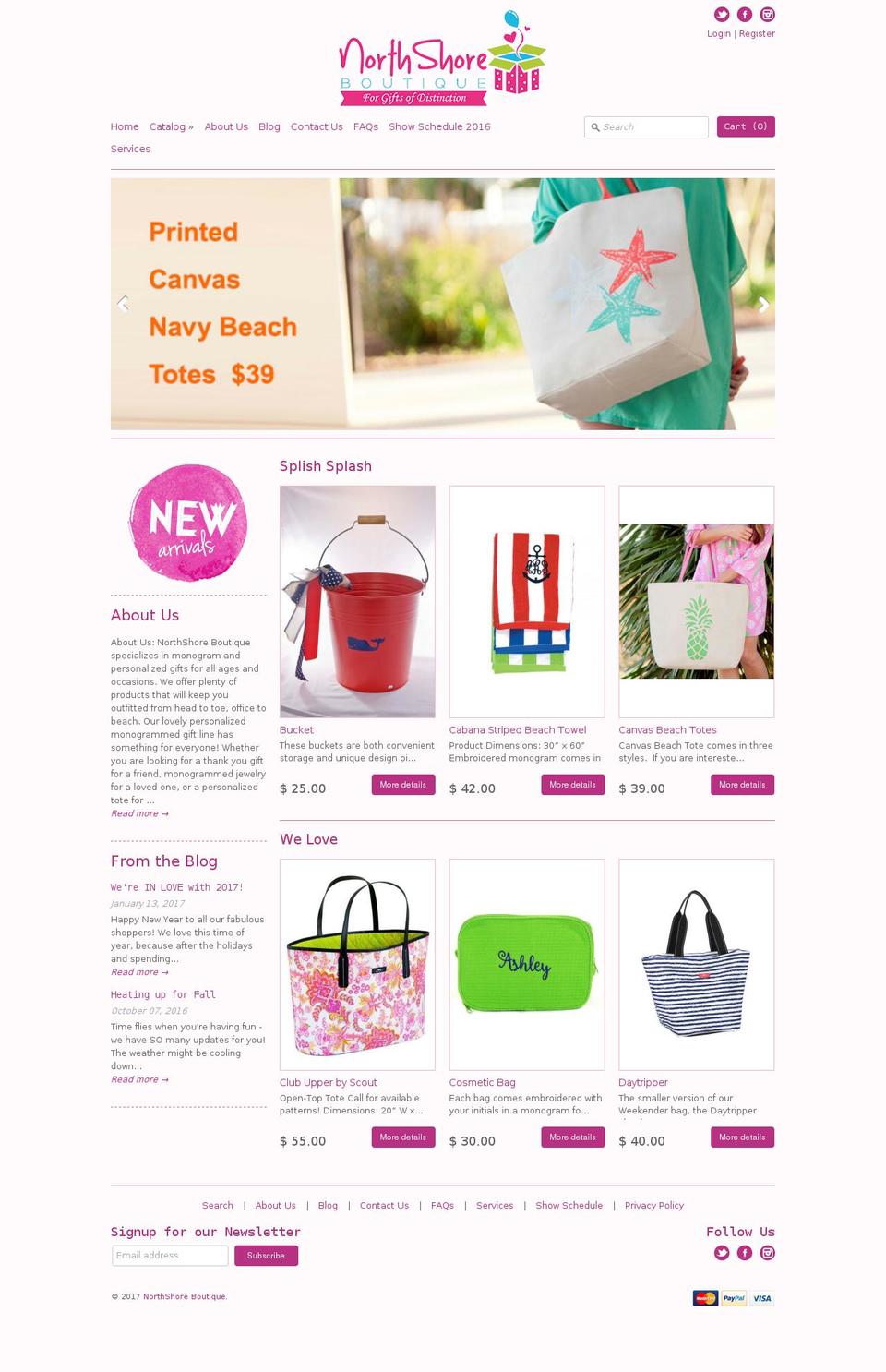 nsinvitationstation.com shopify website screenshot