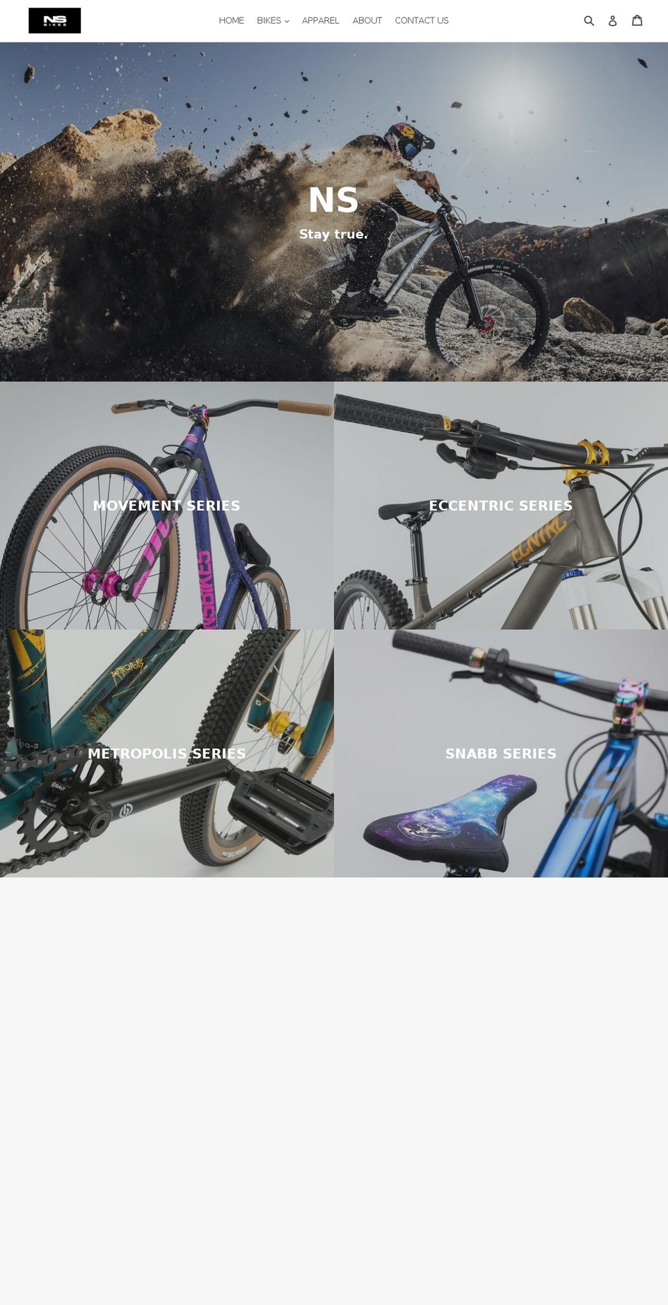 nsusa.bike shopify website screenshot