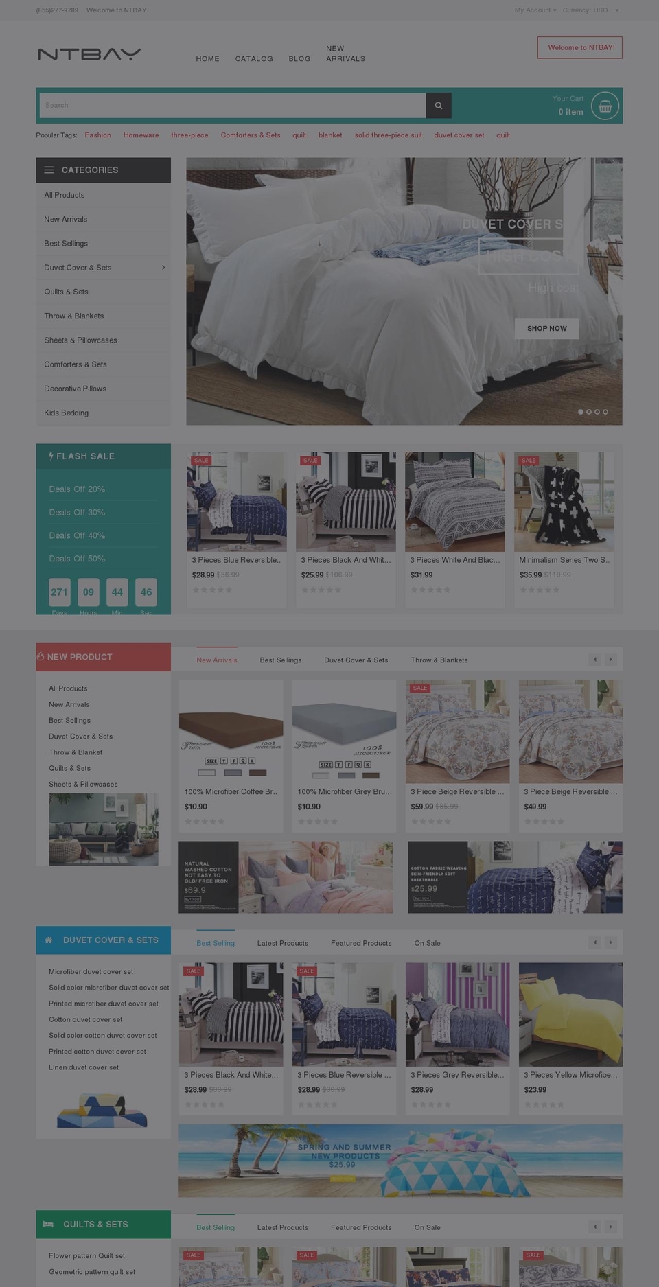 ntbay.com shopify website screenshot