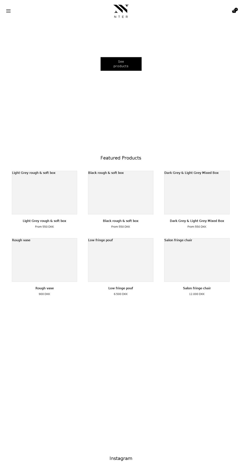 nterinterior.com — Shopify storefront screenshot