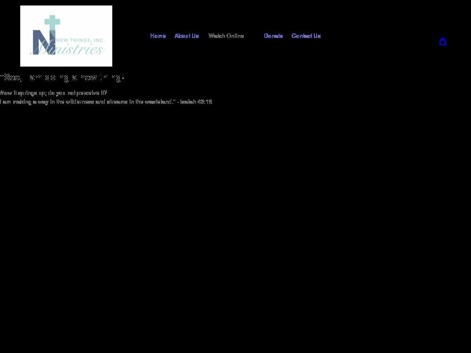 ntiministries.com shopify website screenshot