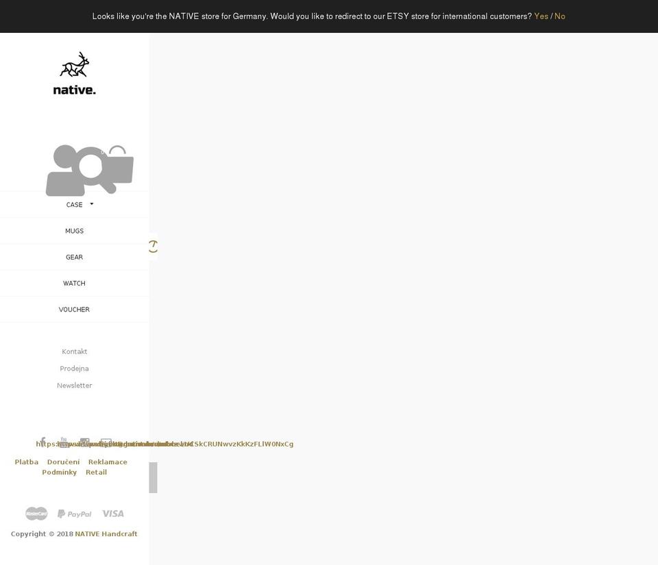 ntvhandcraft.com — Shopify storefront screenshot