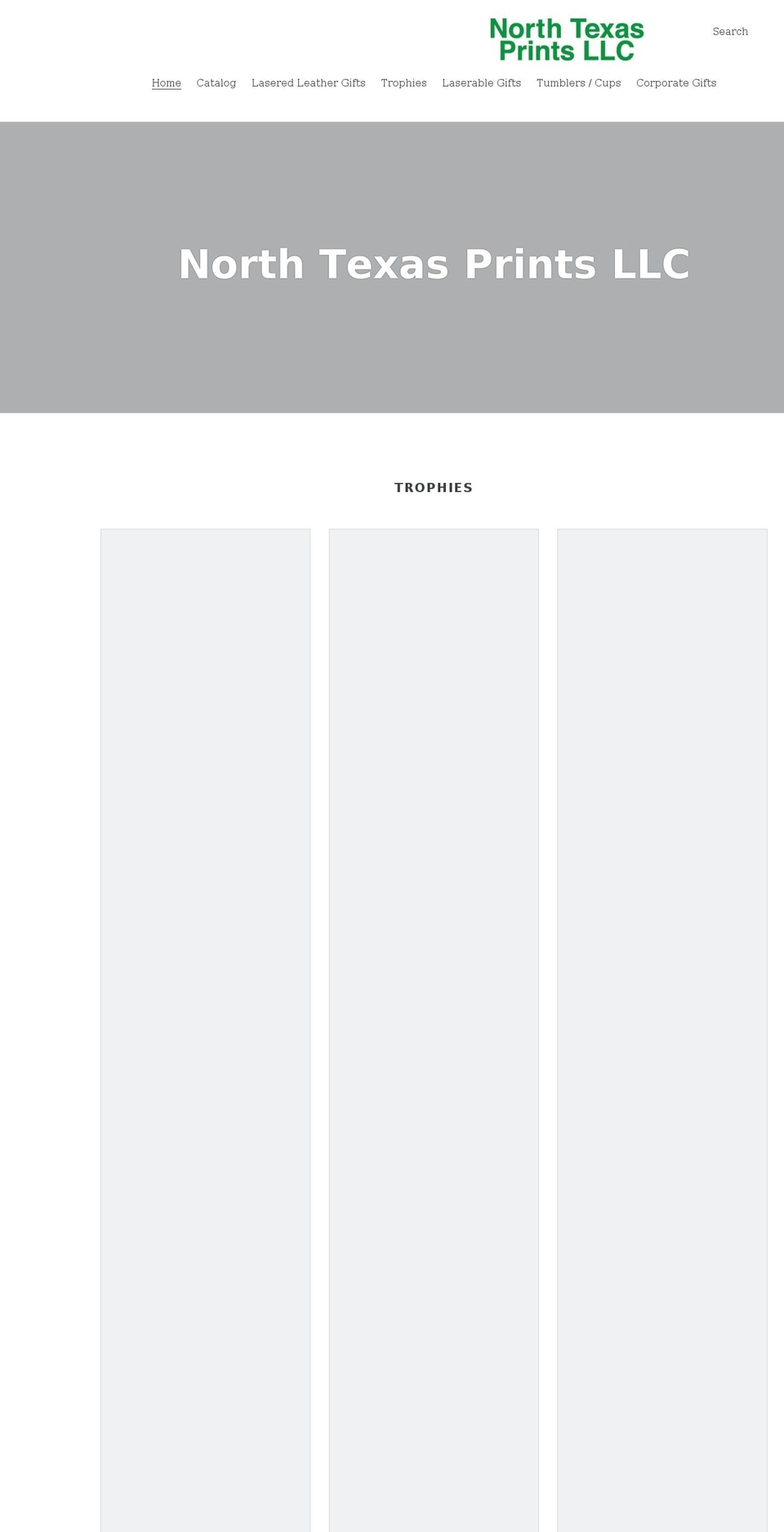 ntxprints.com shopify website screenshot