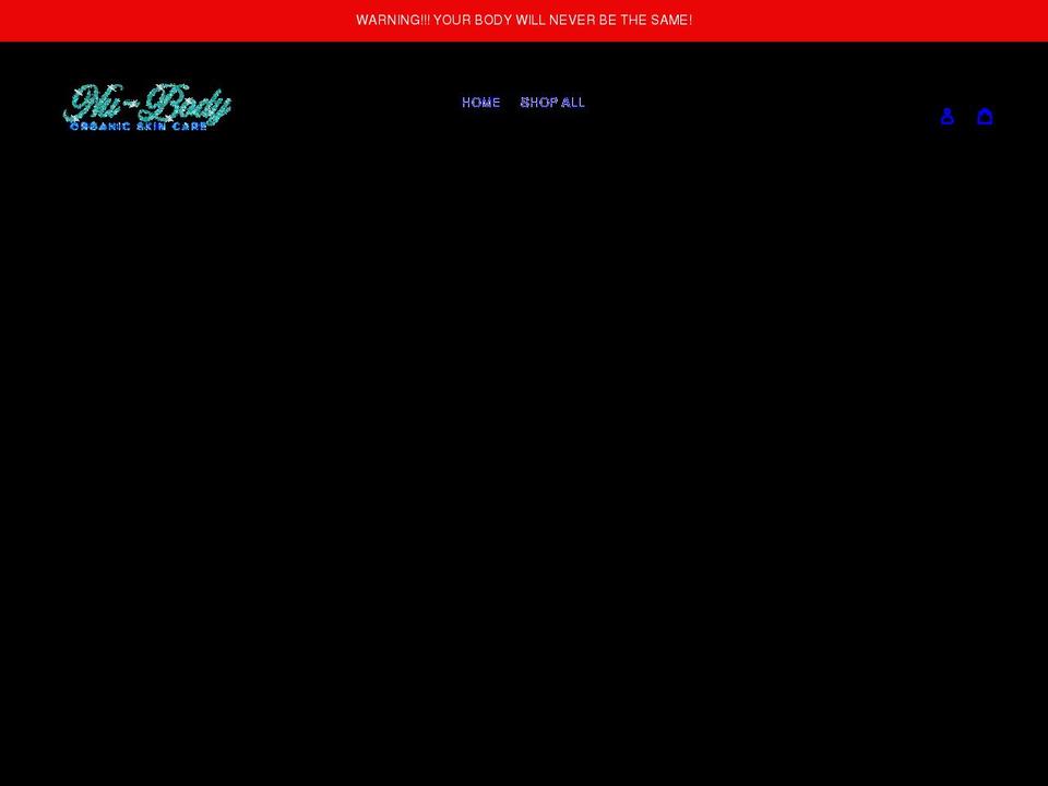 nu-bodyme.com shopify website screenshot