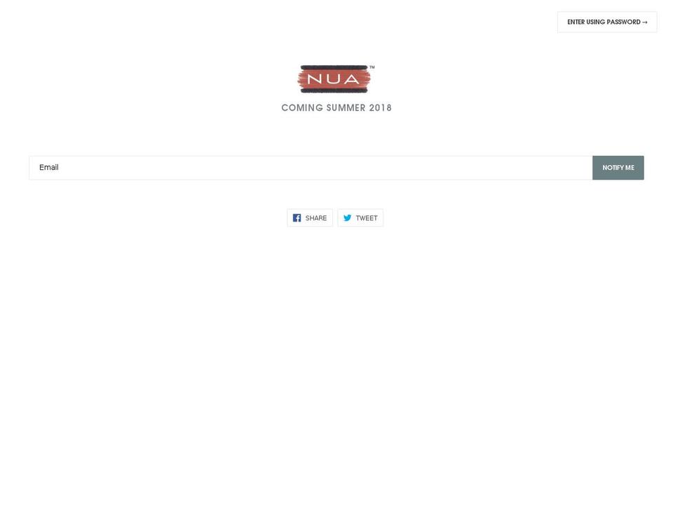 nuanatural.com shopify website screenshot
