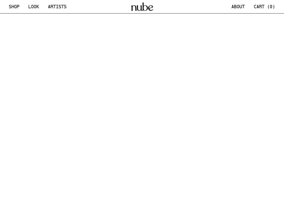 nubeusa.com shopify website screenshot