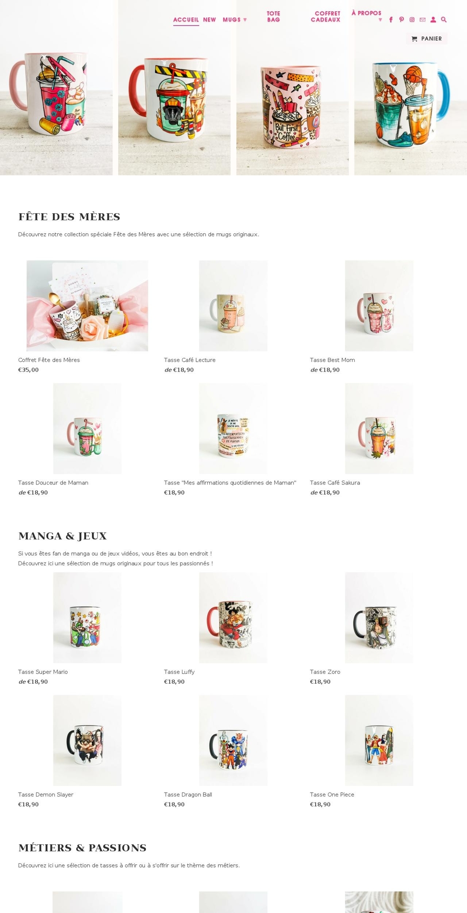 nubiacreations.com shopify website screenshot