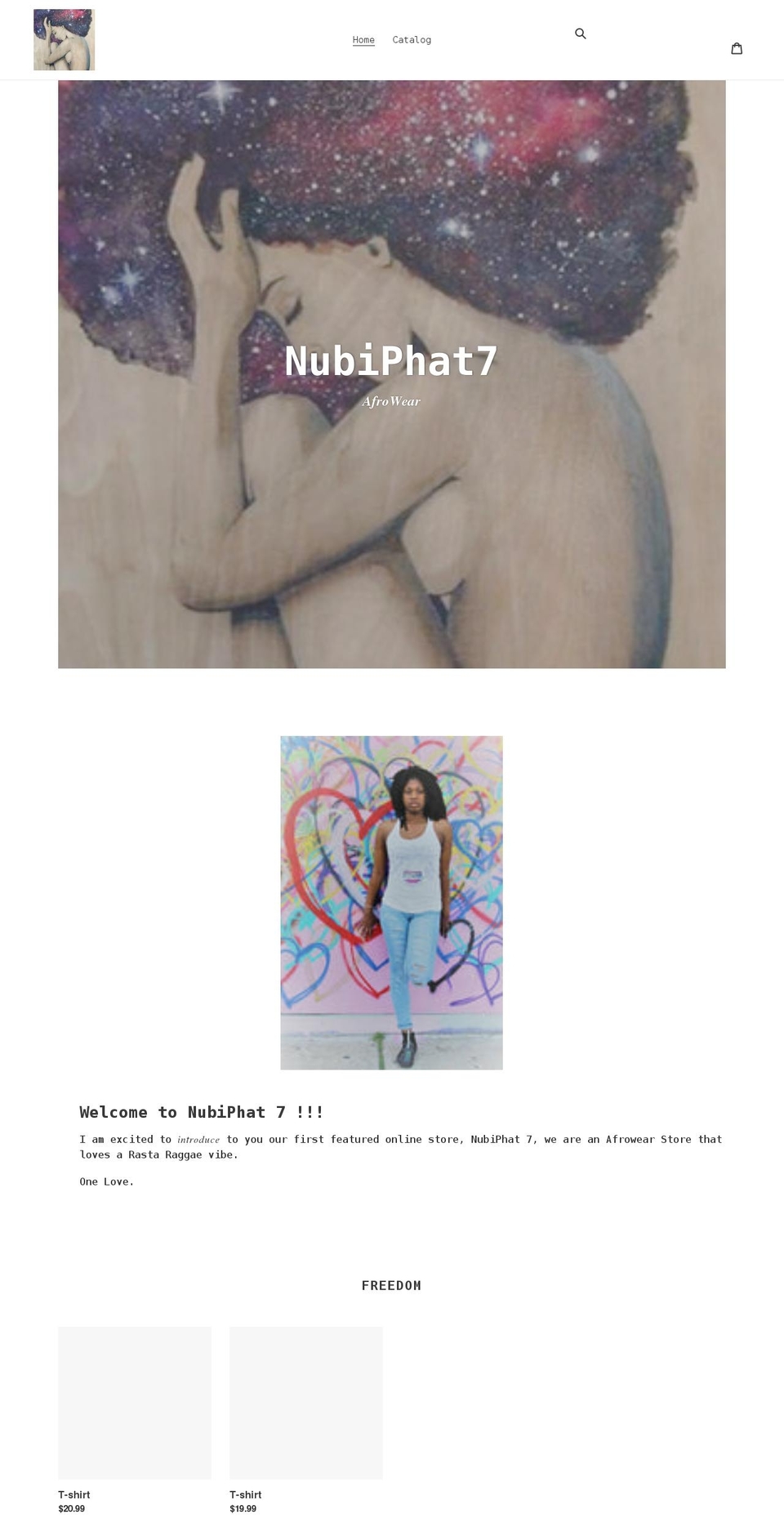 nubiphat7.com shopify website screenshot