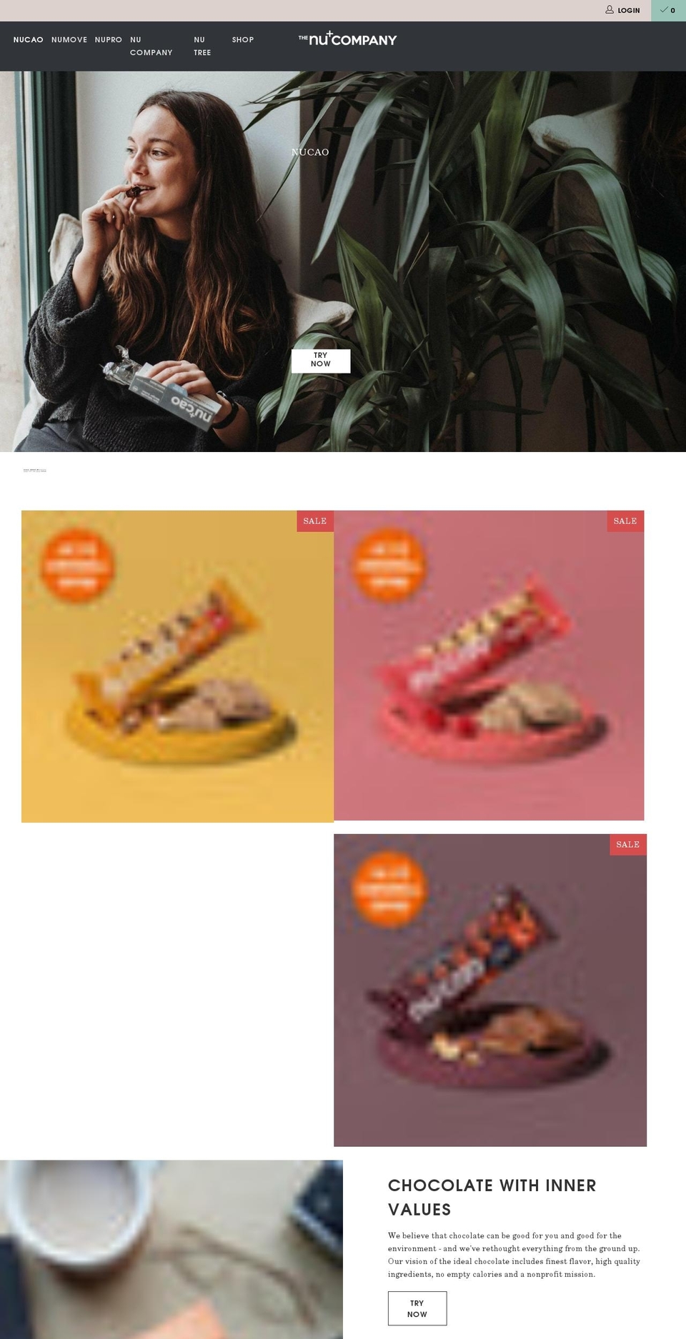 nucao.hk shopify website screenshot