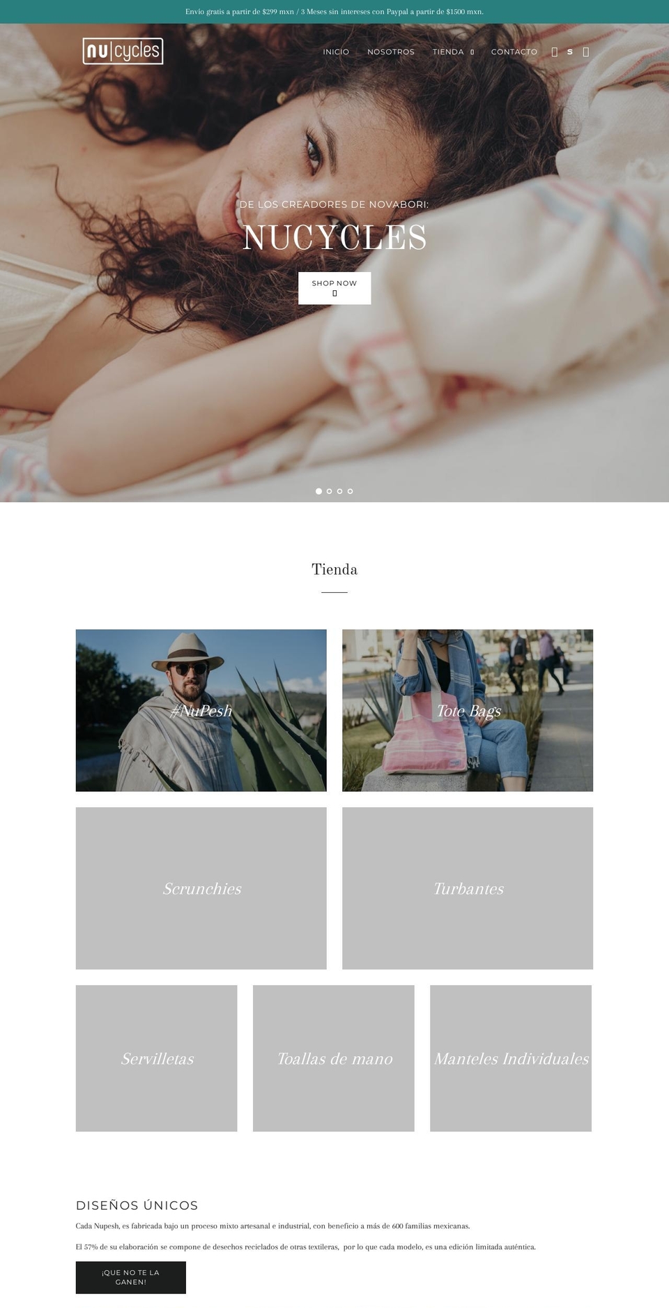 nucycles.com — Shopify storefront screenshot