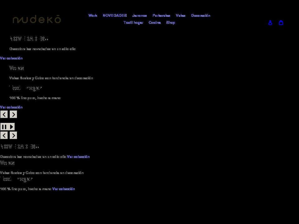 nudeko.com shopify website screenshot