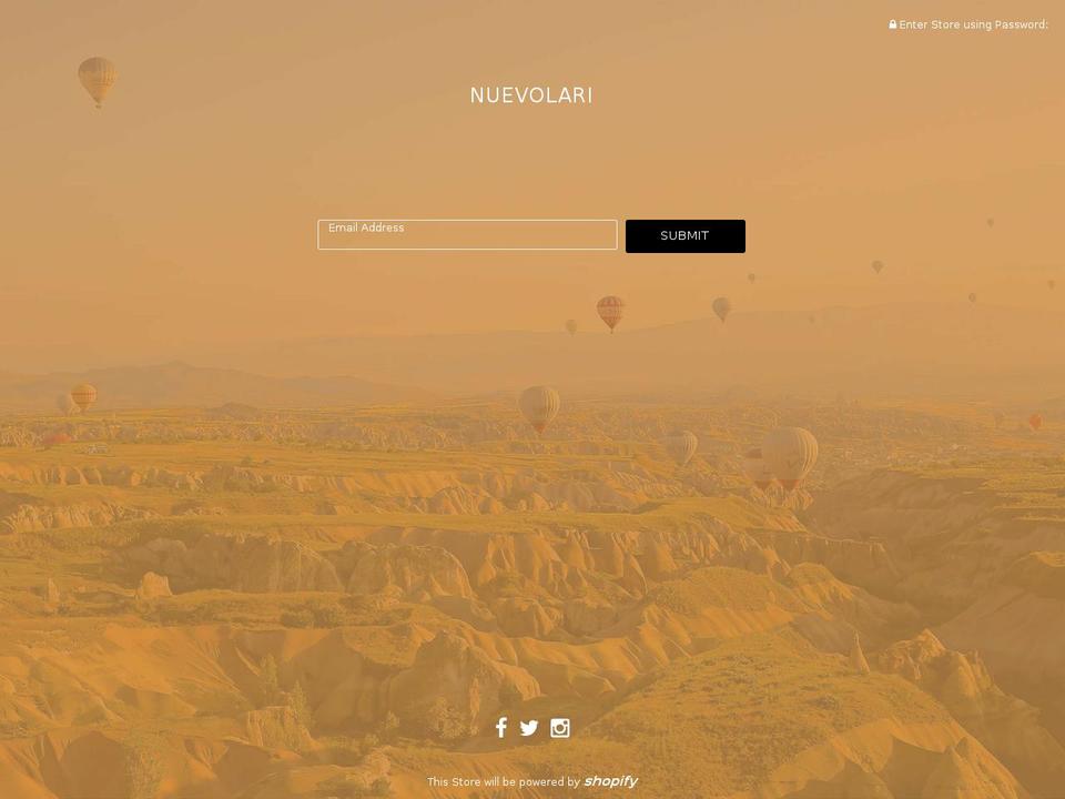 nuevolari.com — Shopify storefront screenshot