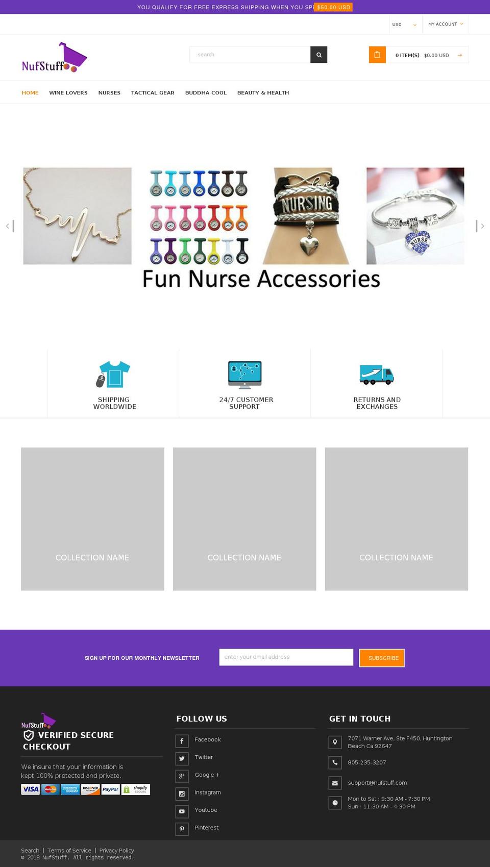 commercifythemev2-1 Shopify theme site example nufstuff.com