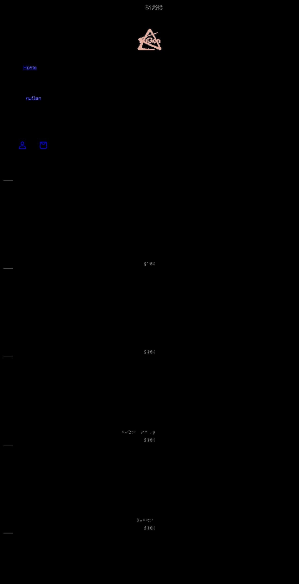 nugenlifestyle.com shopify website screenshot