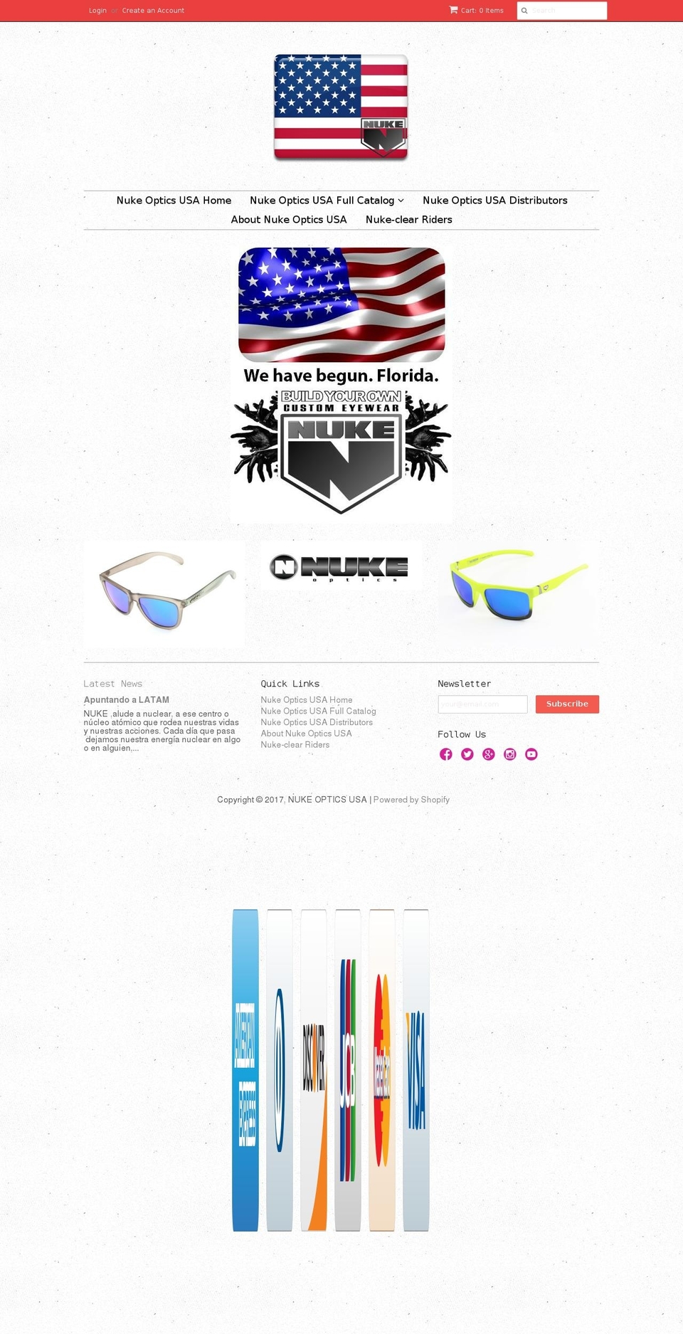 nukeopticsusa.com shopify website screenshot