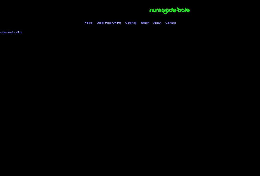 numaadecafe.com shopify website screenshot