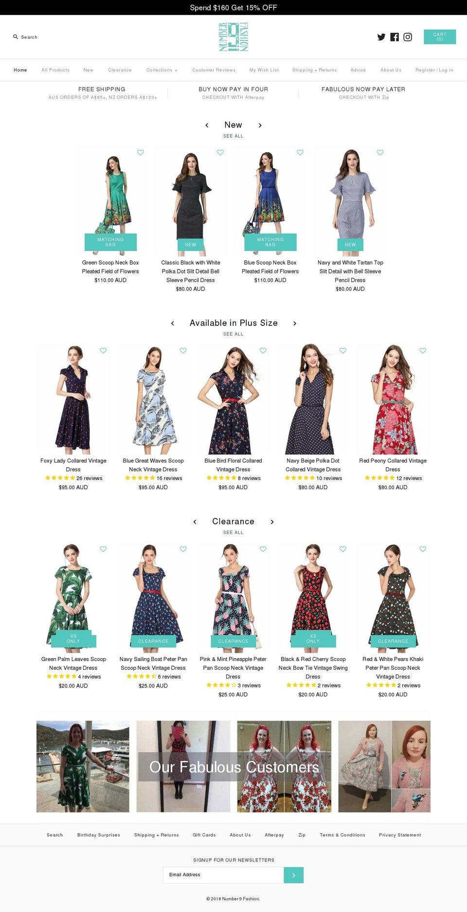 May 2018 Prod Shopify theme site example number9fashion.info