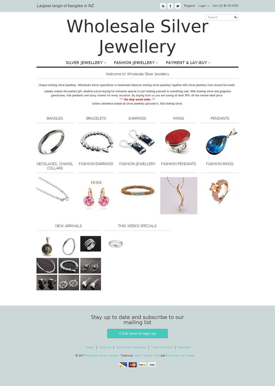 numberonejewelry.com shopify website screenshot