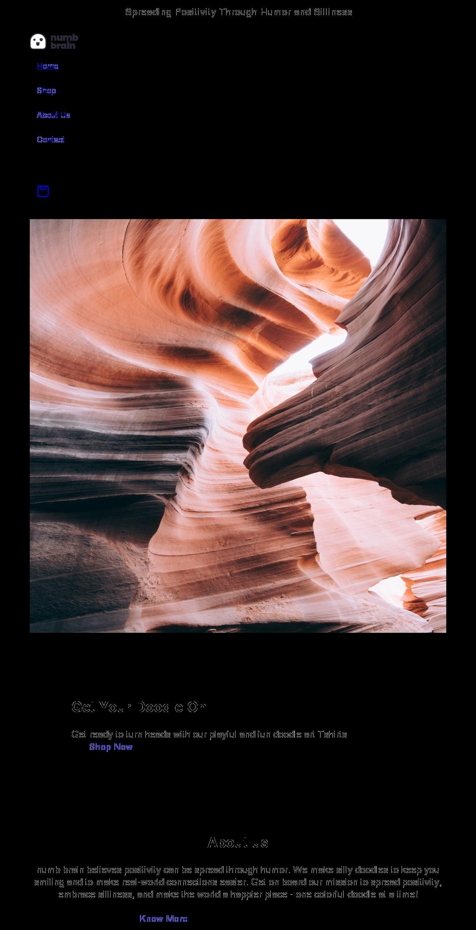 numbrain.com shopify website screenshot
