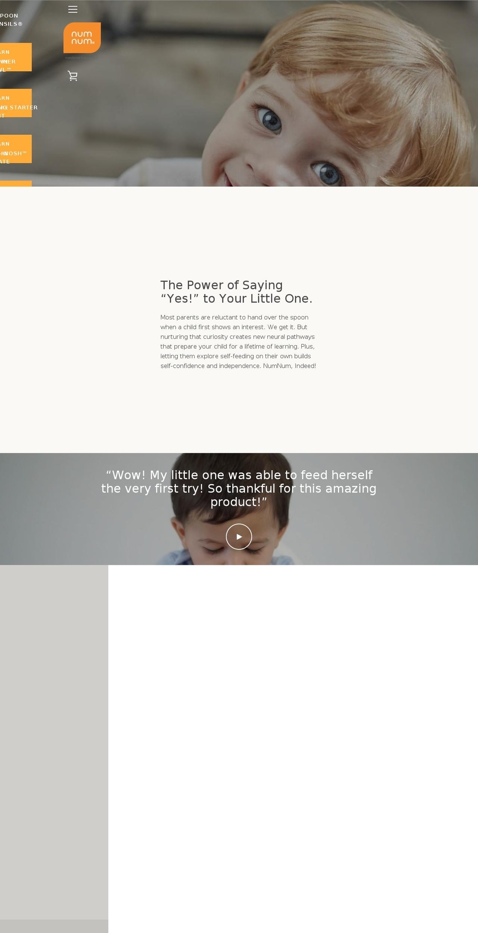 numnuminc.com shopify website screenshot
