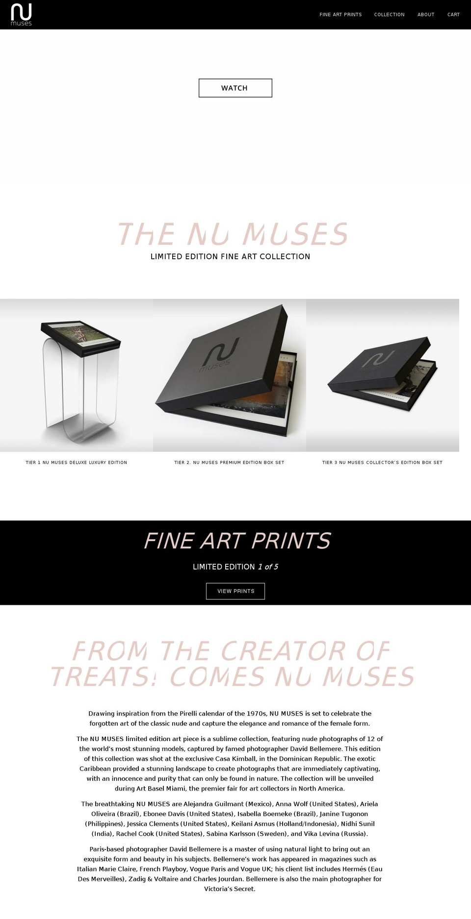 numuses.com shopify website screenshot