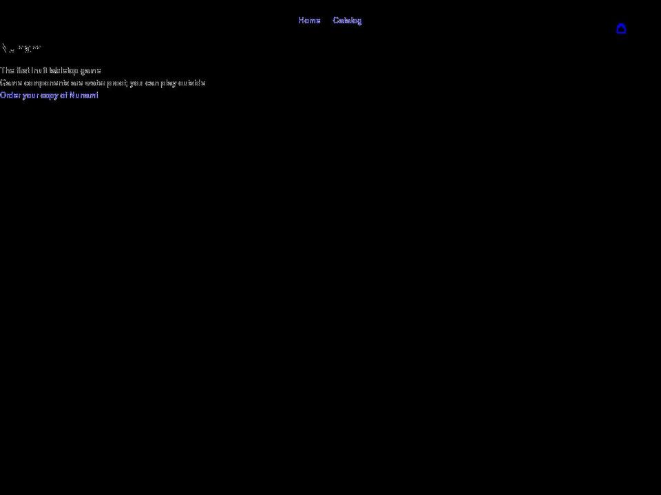 nunami.myshopify.com shopify website screenshot