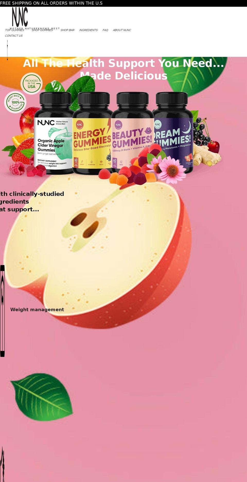 Copy of Nunnc V Tetralogicx Shopify theme site example nuncnu.com