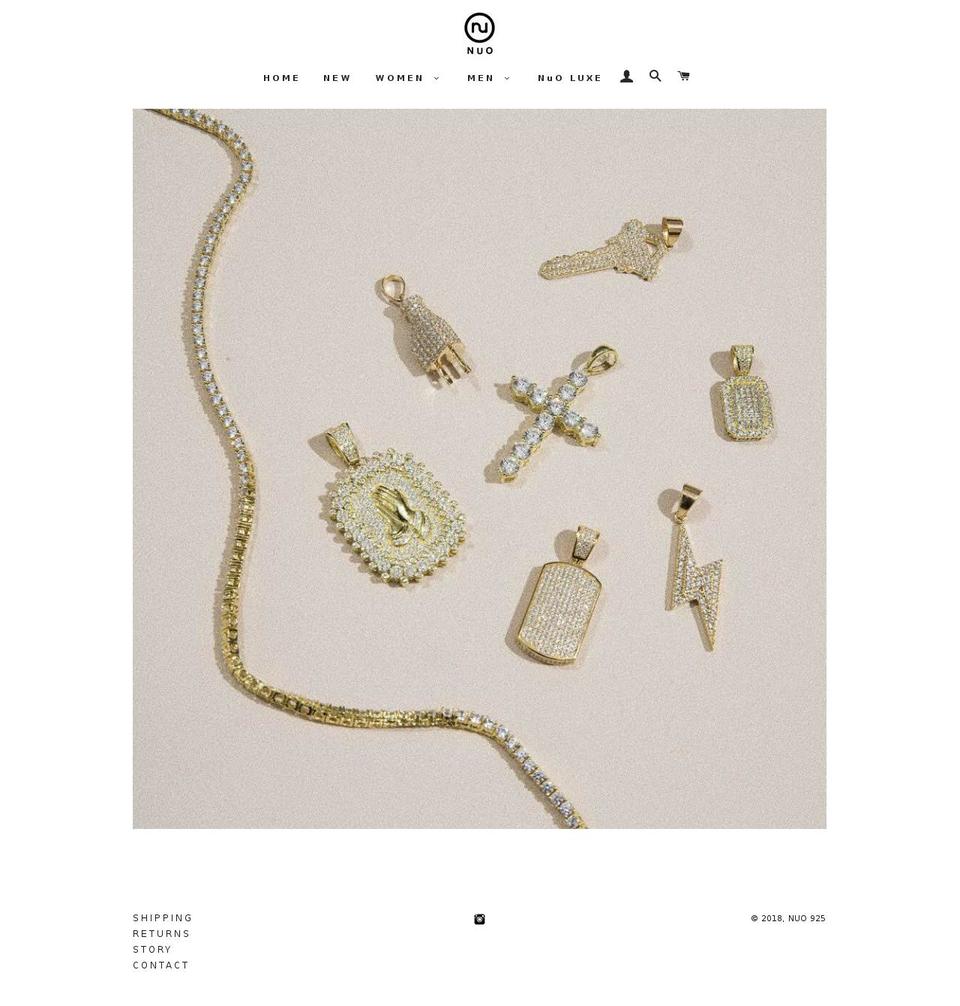 nuo925.com — Shopify storefront screenshot
