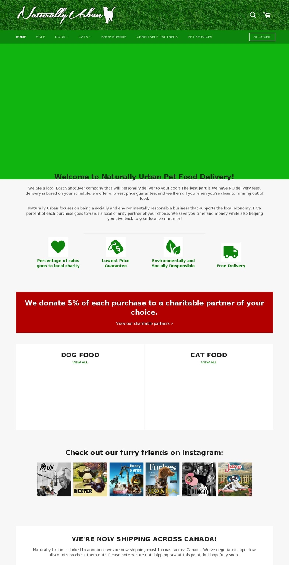 Copy of Venture BOLD WIP Shopify theme site example nupetfooddelivery.ca