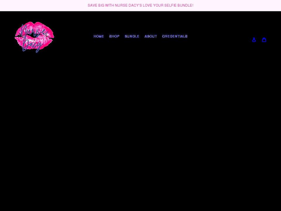 nursedacy.com shopify website screenshot