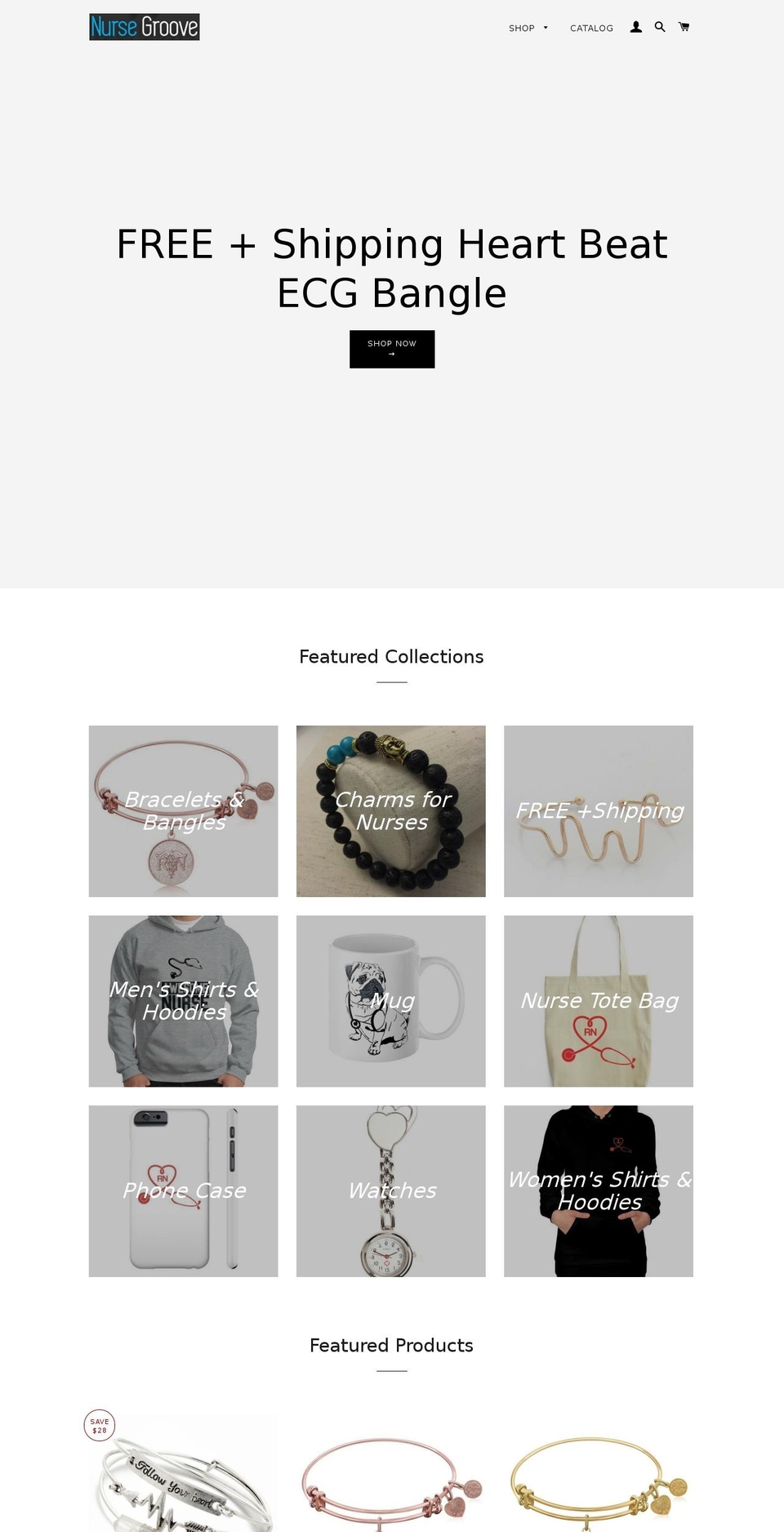 nursegroove.com shopify website screenshot