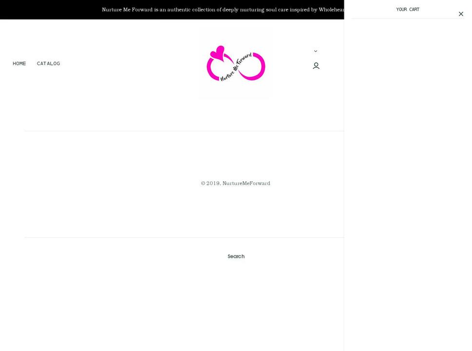 nurturemeforward.com shopify website screenshot