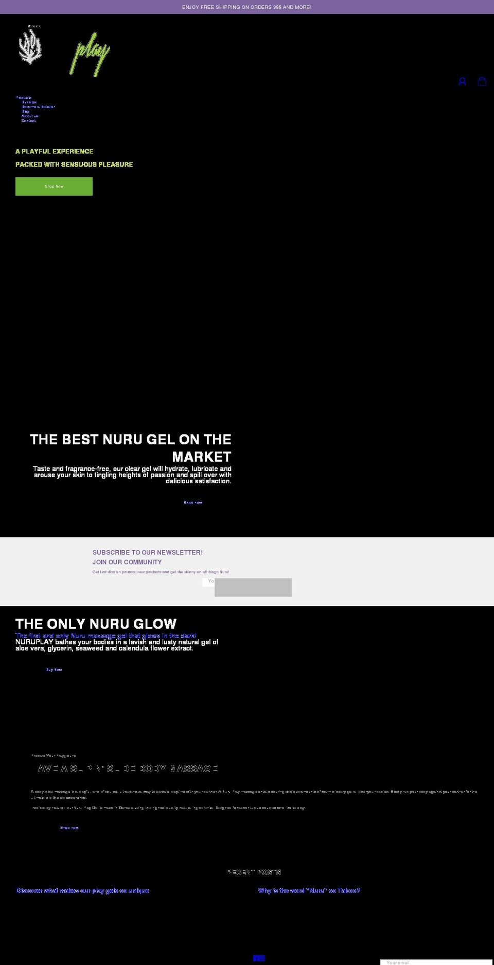 nuruplay.com shopify website screenshot