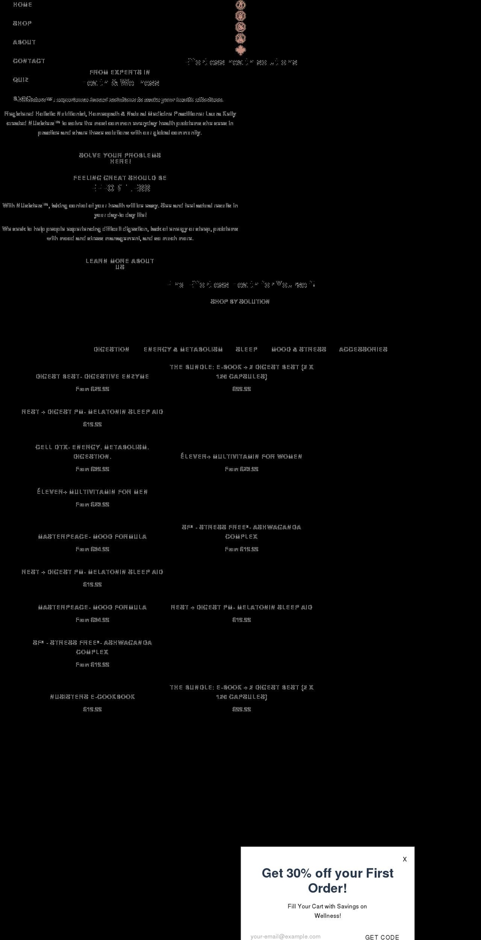 nusisters.com shopify website screenshot