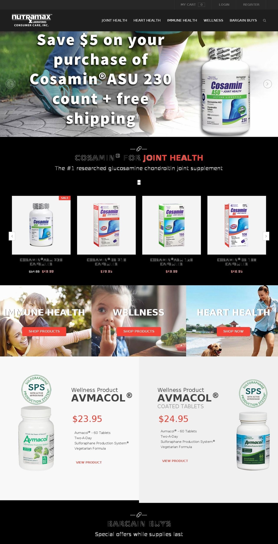 sp-goshop-home1 Shopify theme site example nutramaxstore.com