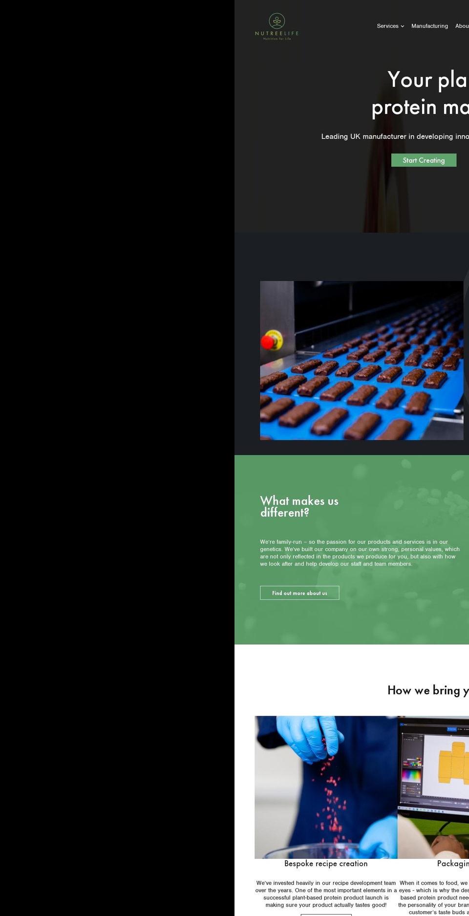 nutreelife.co.uk shopify website screenshot