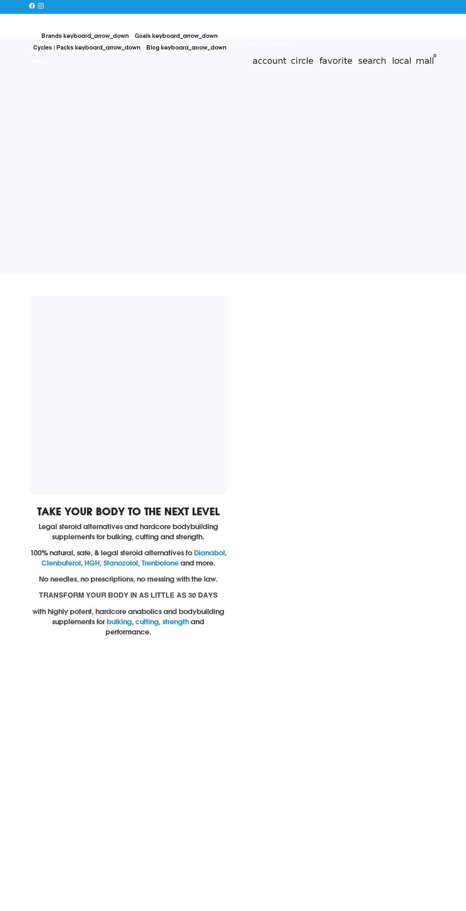 nutribalshop.com shopify website screenshot