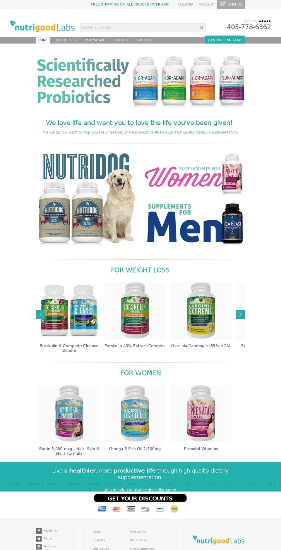 nutrigoodlabs.com shopify website screenshot