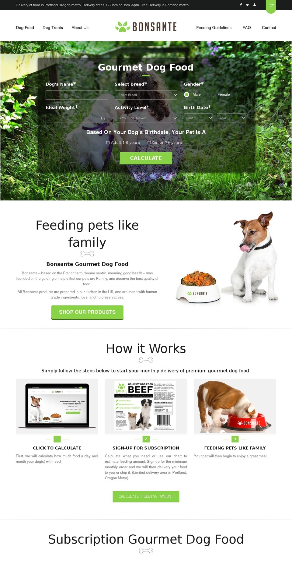 nutrinaturalpet.com — Shopify storefront screenshot