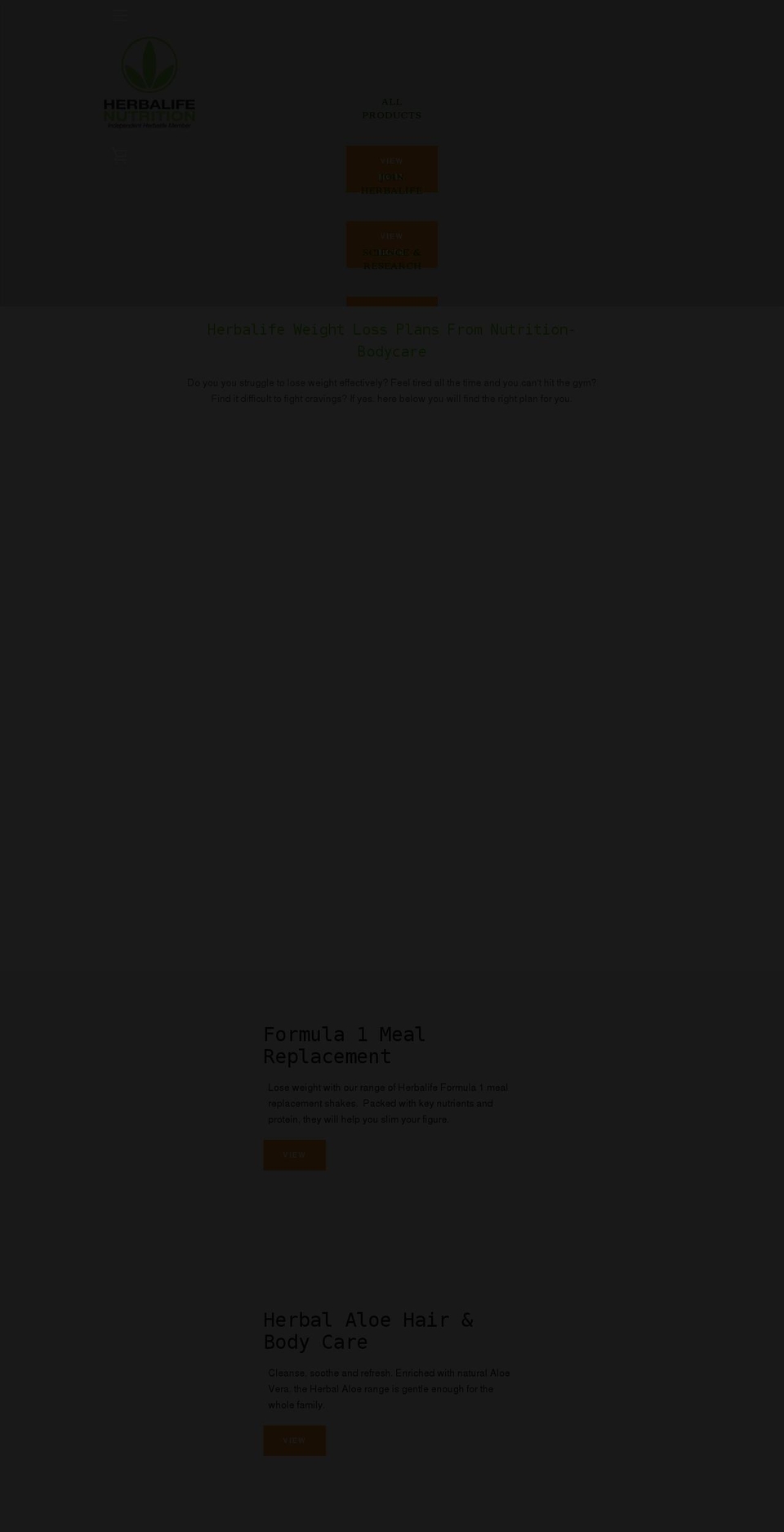 nutrition-bodycare.com shopify website screenshot